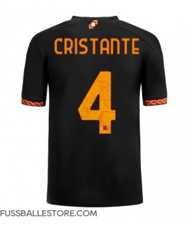 Günstige AS Roma Bryan Cristante #4 3rd trikot 2023-24 Kurzarm